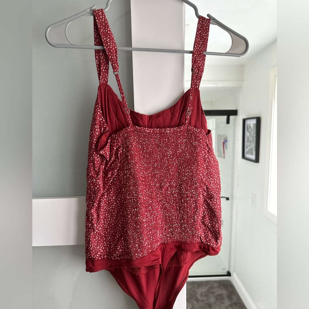 A&F Red Bodysuit - Picture 2 of 4